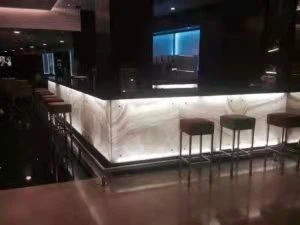 Backlighting Granite