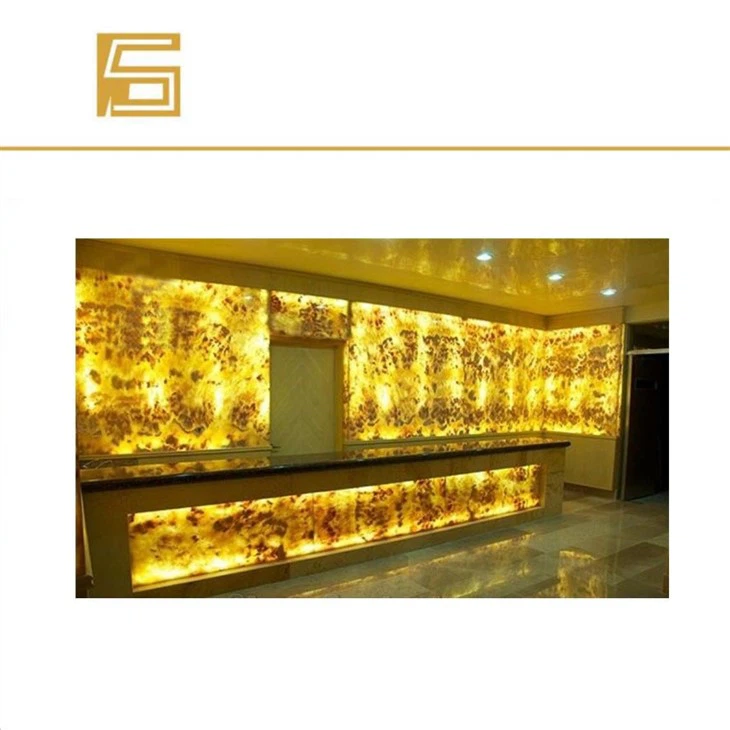 New Design Led Marble Table Lumi Stone Solar Panal